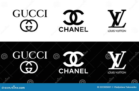 gucci and chanel logo